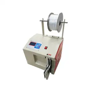 Semi auto single function electric wire cable usb data line binding bunching machine