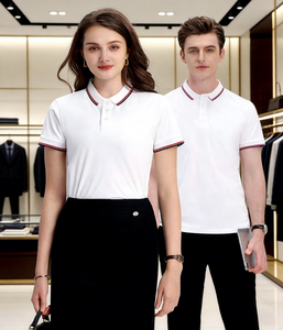 <span class=keywords><strong>Polo</strong></span> a Maniche Corte da Uomo con <span class=keywords><strong>Filo</strong></span> Dorato, <span class=keywords><strong>Polo</strong></span> da Ufficio per Uomo - Product Image 1