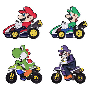 Bán Buôn Phim Hoạt Hình Phong Cách Ve Áo Pin Kẽm Hợp Kim Quần Áo Pins Metalicos Kế Hoạch Hat Pins Với Bù Đắp Màn Hình Lụa In Kỹ Thuật Số - Product Image 4