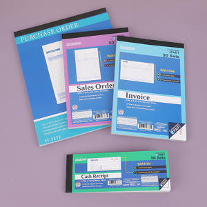 Libro de facturas Encuadernación perfecta Estilo de libro Recibo Papel sin carbón Impresión offset para pedidos de <span class=keywords><strong>venta</strong></span> Vales de pedidos de compra - Product Image 1
