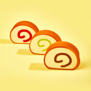 Éponge de maquillage personnalisée, éponge de beauté gratuite, maquillage pain Toast lune gâteau mélangeur, étiquette privée <span class=keywords><strong>Latex</strong></span> 50 pièces pour étiquette Logo personnalisée - Product Image 3