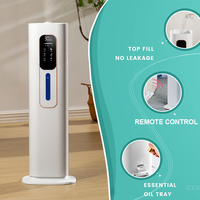 Grands humidificateurs à télécommande intelligents à ultrasons debout de 9L