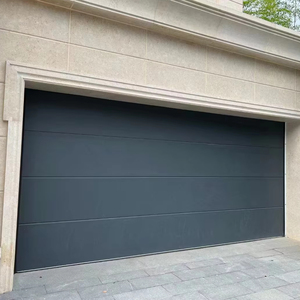 Hệ thống cửa nhà để xe hiện đại với chống trộm điều khiển từ xa nội thất hoàn thành bề mặt thép - Product Image 1