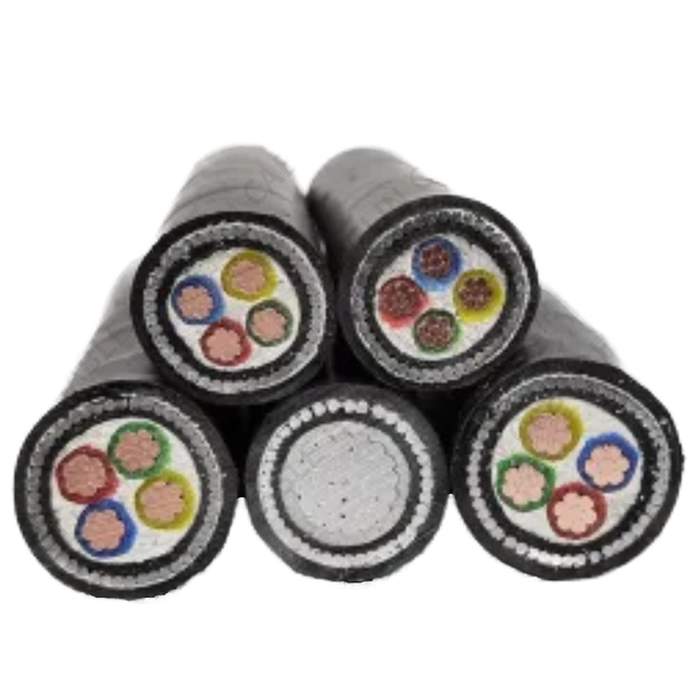 3 4 5 Core Underground Electrical Armoured Cable Power Cable 25mm 35mm 50mm 185mm 240mm 300mm
