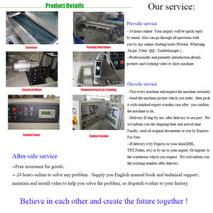 Máquina de Embalaje Continuo de Galletas y Almohadillas de Ahorro Energético, Máquina Selladora de Snacks Fabricada en China - Product Image 3