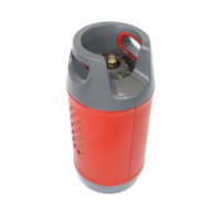 Bouteille de gaz composite GPL anti-âge et résistante aux chocs, réservoir de carburant composite portable pour barbecue domestique