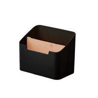 Organisateur de bureau multi-compartiments en PP pour stylos et télécommandes, écologique et multifonctionnel, idéal pour le bureau et les cosmétiques