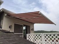 Parasols, parapluies, auvents professionnels d'extérieur, imperméables, composants d'auvent, auvent rétractable à bras pliable, auvent électrique en aluminium pour fenêtre