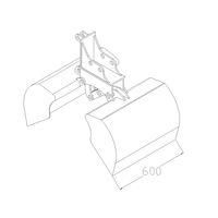 Bucket Clamshell Mini Excavator Tugas Berat Kustom Grosir Bucket Clamshell Mini Excavator untuk Pembeli Global