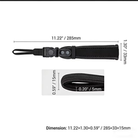 Sangle de poignet en néoprène légère et réglable personnalisée pour appareil photo numérique – Accessoire de photographie en gros