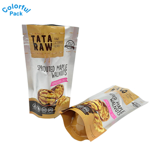 De aluminio cosmética de papel de alimentos bolsa de maní tostados anacardos bolsa de embalaje - Product Image 3