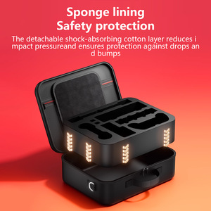 Sac de rangement grande capacité pour Nintendo <span class=keywords><strong>Switch</strong></span> 2, boîte de transport anti-poussière avec emplacements pour cartes de jeu pour NS2, étui de voyage - Product Image 4