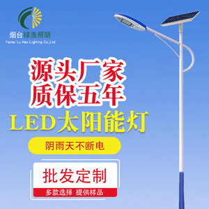 ไฟถนนโซลาร์เซลล์ Lu Ho 40W พร้อมเสาและแผงโซลาร์เซลล์ หลอดไฟ LED ความสว่างสูงสำหรับพื้นที่ชนบท - Product Image 2