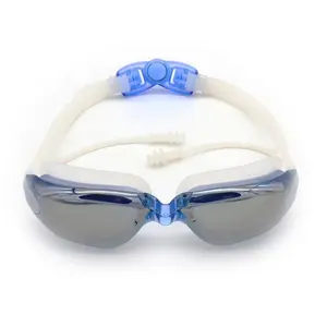 Miyopi yüzücü gözlükleri su geçirmez anti-sis arena reçete yüzmek gözlük su silikon yüzme markalı gözlük