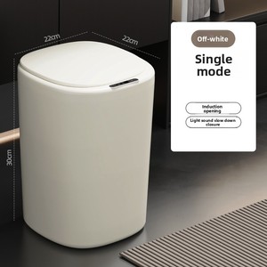 Automatic <strong>Sensor</strong> Square <strong>Trash</strong> Can Inductive Opening Design Eco-friendly Silent Operation Waterproof Durable Material Support - Product Image 6