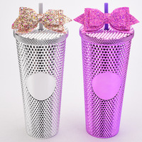 Accessoires populaires de tasse de Durian Topper moderne simple de paille d'arc pour des accessoires de barre de gobelet