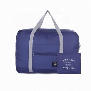 Nouveau Sac de Voyage Pliant à une Épaule - Sac de Rangement de Voyage Couleur Unie Grande Capacité avec Poignée Trolley pour Avion - Product Image 2