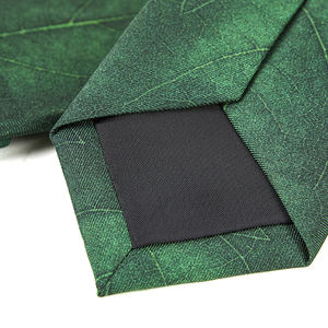 Le meilleur <span class=keywords><strong>de</strong></span> personnaliser votre étiquette Cravate en soie personnalisée Vert émeraude Cravate Feuilles Slim Cravate Motif <span class=keywords><strong>de</strong></span> feuille Imprimé Cravate <span class=keywords><strong>de</strong></span> printemps - Product Image 4