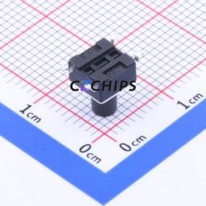 K2-1102SP-I3SC-04 Tactile Switch SMD-4P,6x6mm Switch 1.8N Vertical Mount 6mm 6mm - Product Image 2