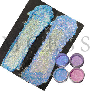 Mcess ÉCHANTILLONS GRATUITS Poudre chromée pour ongles, peintures aquarelles de sirène, échantillons de maquillage, <span class=keywords><strong>pastel</strong></span> multi chromes - Product Image 3