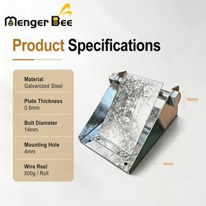 Beehive Frame Wire Holder Stand Galvanized Steel Wire Reel Dispenser for <b>Foundation</b> Wire - Product Image 3
