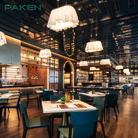Solution clé en main pour le mobilier hôtelier, mobilier de luxe pour hôtels et restaurants, ensemble de tables et de chaises, mobilier pour projets hôteliers