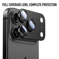 Protecteur d'objectif d'appareil photo pour Apple iPhone 18 Pro Max 18 Pro iPhone Duo, film de protection d'objectif en métal givré