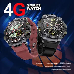Reloj Inteligente 4G <span class=keywords><strong>para</strong></span> Exteriores con Pantalla AMOLED, Android, GPS, Correa <span class=keywords><strong>de</strong></span> Silicona, Asistente <span class=keywords><strong>de</strong></span> Voz, Videollamada, Red Completa, Tarjeta SIM Global, Plástico - Product Image 1
