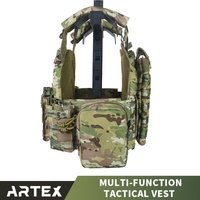 Gilet tactique balistique amovible léger à dégagement rapide personnalisé pour l'entraînement en extérieur, système Molle, Chaleco Táctico
