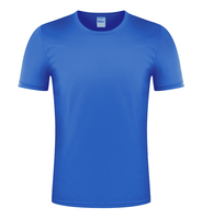 T-shirt en maille 100 % polyester de haute qualité, personnalisable avec logo, impression par transfert thermique, unisexe, écologique et respirant, vente en gros
