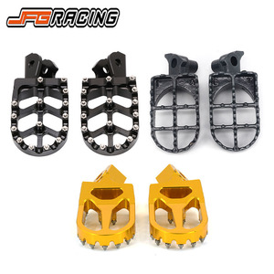 JFG CNC En Aluminium Usiné Anodisé DirtBike Pitbike MX <span class=keywords><strong>Course</strong></span> Repose Billet Repose-pieds Repose-<span class=keywords><strong>Pied</strong></span> Pegs <span class=keywords><strong>Avant</strong></span> Moto Repose-pieds - Product Image 2