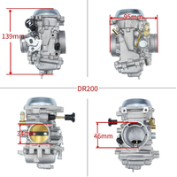 Carburador de Motocicleta Premium 13200-42AC0 13200-42AC2 DR200 DR200SE DR200S