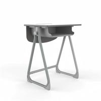Tables et chaises d'étude modernes pour étudiants, bureaux d'écoliers pour salles de classe primaires et secondaires avec tiroirs et crochets
