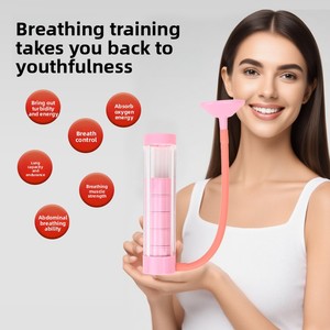 ดัมเบลหายใจปรับระดับได้ทำจากซิลิโคนใหม่สำหรับฝึกการหายใจท้องมีความสามารถในการหายใจในบ้าน - Product Image 2