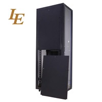 Armoire de serveur de centre de données en acier sur mesure de haute qualité 22U-47U, armoire réseau 19 pouces avec porte en verre en stock