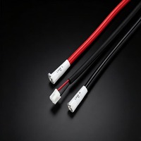 Kabel Tembaga PVC IP20 300V, Steker Bull Horn, Layanan OEM ODM Panjang Kustom untuk Kabel Elektronik Kendaraan
