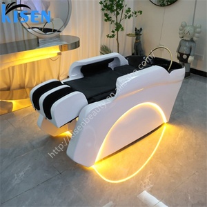 KISEN Lit de massage électrique multifonctionnel japonais pour spa capillaire à circulation d'eau avec éclairage LED, vente chaude - Product Image 1