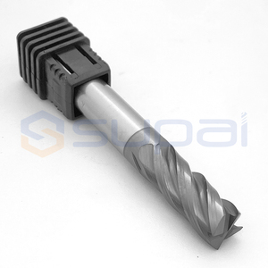 Supal OEM thức ăn cao CNC Công cụ Cắt hrc45 55 bất bình đẳng xoắn ốc phay Cutter 4 Flutes Carbide End Mills cho bán buôn - Product Image 2