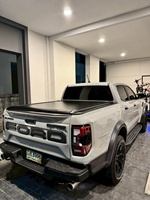 Couverture de benne rétractable électrique Noisen pour camions Ford F150/F250/F350/Ranger/Raptor - Aluminium rigide, étanche, verrouillable