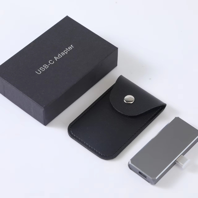 Aluminium Multifunction Adapter 5 in 1 Switch Mobile Phone USBs Hubs Cable Docking Station