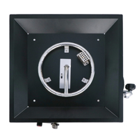 Kit de brûleur carré unique pour foyer brûleur à gaz pour patio plus chaud