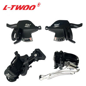 Grupo de Cambio LTWOO A5 <span class=keywords><strong>3x9</strong></span> Velocidades (27 Velocidades) con <span class=keywords><strong>Desviador</strong></span> Trasero, <span class=keywords><strong>Desviador</strong></span> Delantero y Palanca de Cambios para Bicicleta de Montaña MTB, Cassette 36T y Juego de Bielas - Product Image 1
