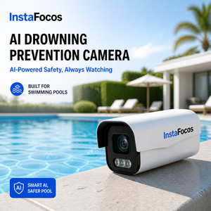 InstaFocos AI Drowning Prevention <b>Camera</b> <b>Outdoor</b> WiFi IP Network <b>CCTV</b> Waterproof Night Vision for Pool - Product Image 1