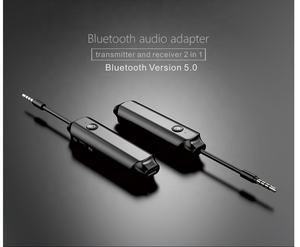 BT 3.5mm Aux <span class=keywords><strong>Jack</strong></span> Stéréo Musique Audio Sans Fil <span class=keywords><strong>Voiture</strong></span> Aux Audio <span class=keywords><strong>bluetooth</strong></span> 5.0 Émetteur et Récepteur - Product Image 3