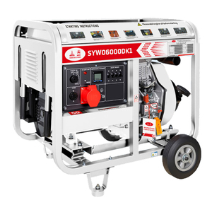 6.6kW <b>Generator</b> 50Hz Portable Set Open Frame Single Phase Three SYW06000DK SYW06000DK1 Cooling System Air-cooled Engine Ensures - Product Image 3