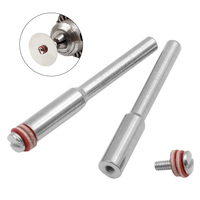 Dremel Accessoire pour outil rotatif Mandrin à tige 1/8 pour polissage à disque 2.35mm 3mm Accessoire pour perceuse à tige Accessoires pour outils électriques