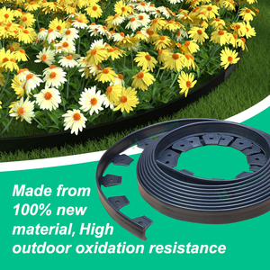 Ornamenti da <span class=keywords><strong>giardino</strong></span> PP plastica flessibile <span class=keywords><strong>bordo</strong></span> <span class=keywords><strong>giardino</strong></span> senza scavare <span class=keywords><strong>bordo</strong></span> prato 5cm 10cm confine <span class=keywords><strong>giardino</strong></span> vendita calda - Product Image 3