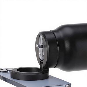 Gourde isotherme durable en acier inoxydable 304 de 18 oz et 32 oz, à double paroi sous vide, avec personnalisation de marque et support de téléphone Magsafe - Product Image 1