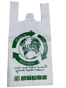 Sacs shopping personnalisés en tissu imprimé avec certification GRS, sacs de transport 100 % polyester recyclé avec votre propre logo - Product Image 2