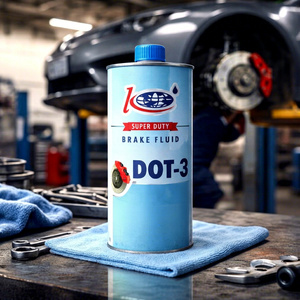 Líquido de Frenos Hidráulico DOT 3 de Alto Rendimiento, Suministro a Granel de Fábrica OEM, Aceite de Frenos Automotriz para Exportación - Product Image 1